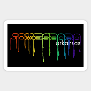 Jonesboro Drip Sticker